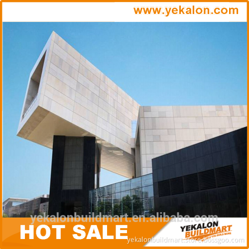 Yekalon Curtain wall systerm 2015 hot sale classic decorative stone wall panels